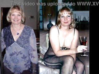 Clothed-Exposed Photo Montage