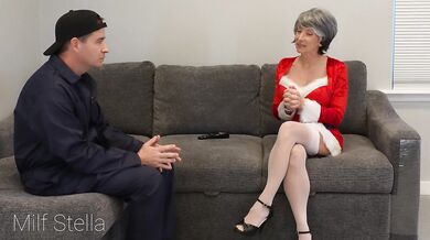 Mrs. Claus Handles Sleigh Repair Bill With Her Ass - FUCKTACULAR E63