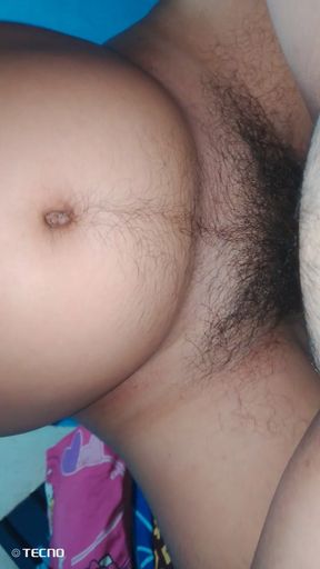 Quick Fuck To My Noughty Wife, Until We Cum At The Same time,