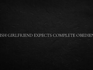 Polish girlfriend expects complete obedience