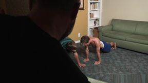 Stepdaddy Makes His Stepson Suck Twinks Enormous Cock