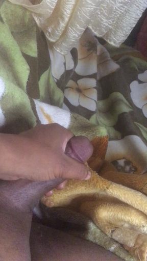Daddy cums without the hand