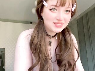 Cute teen Egirl from Tinder try anal for first time on FaceTime call. part 2. real amateur homemade