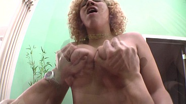 Latina MILF with big tits loves getting fucked by big white cock