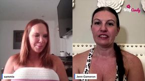 milfcandy podcast: jenn camerons roundtable ep1 with sammiesworld