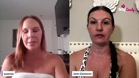 milfcandy podcast: jenn camerons roundtable ep1 with sammiesworld