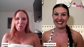 milfcandy podcast: jenn camerons roundtable ep1 with sammiesworld