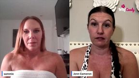 milfcandy podcast: jenn camerons roundtable ep1 with sammiesworld