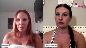milfcandy podcast: jenn camerons roundtable ep1 with sammiesworld