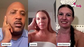 milfcandy podcast: jenn camerons roundtable ep1 with sammiesworld