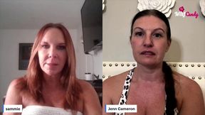 milfcandy podcast: jenn camerons roundtable ep1 with sammiesworld
