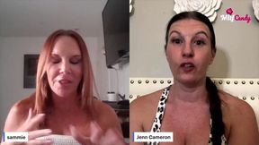 milfcandy podcast: jenn camerons roundtable ep1 with sammiesworld