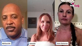 milfcandy podcast: jenn camerons roundtable ep1 with sammiesworld
