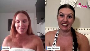 milfcandy podcast: jenn camerons roundtable ep1 with sammiesworld