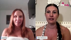 milfcandy podcast: jenn camerons roundtable ep1 with sammiesworld