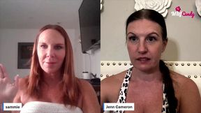 milfcandy podcast: jenn camerons roundtable ep1 with sammiesworld