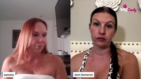 milfcandy podcast: jenn camerons roundtable ep1 with sammiesworld