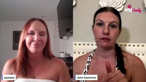 milfcandy podcast: jenn camerons roundtable ep1 with sammiesworld