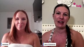 milfcandy podcast: jenn camerons roundtable ep1 with sammiesworld