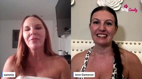 milfcandy podcast: jenn camerons roundtable ep1 with sammiesworld