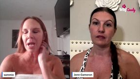 milfcandy podcast: jenn camerons roundtable ep1 with sammiesworld