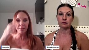 milfcandy podcast: jenn camerons roundtable ep1 with sammiesworld