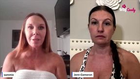 milfcandy podcast: jenn camerons roundtable ep1 with sammiesworld
