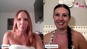 milfcandy podcast: jenn camerons roundtable ep1 with sammiesworld