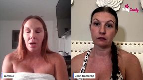 milfcandy podcast: jenn camerons roundtable ep1 with sammiesworld
