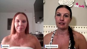 milfcandy podcast: jenn camerons roundtable ep1 with sammiesworld