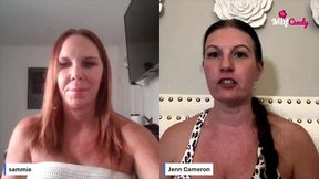 milfcandy podcast: jenn camerons roundtable ep1 with sammiesworld