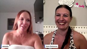 milfcandy podcast: jenn camerons roundtable ep1 with sammiesworld