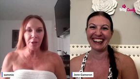milfcandy podcast: jenn camerons roundtable ep1 with sammiesworld
