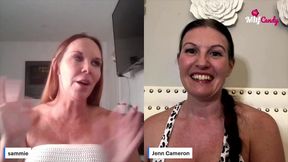milfcandy podcast: jenn camerons roundtable ep1 with sammiesworld