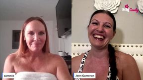 milfcandy podcast: jenn camerons roundtable ep1 with sammiesworld