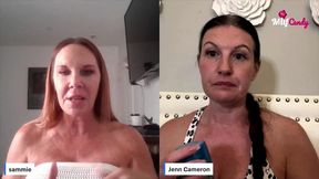 milfcandy podcast: jenn camerons roundtable ep1 with sammiesworld
