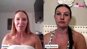 milfcandy podcast: jenn camerons roundtable ep1 with sammiesworld