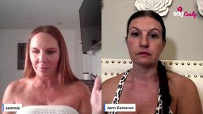 milfcandy podcast: jenn camerons roundtable ep1 with sammiesworld