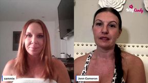 milfcandy podcast: jenn camerons roundtable ep1 with sammiesworld