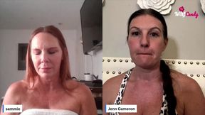 milfcandy podcast: jenn camerons roundtable ep1 with sammiesworld