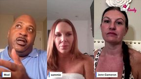 milfcandy podcast: jenn camerons roundtable ep1 with sammiesworld