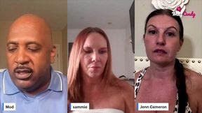 milfcandy podcast: jenn camerons roundtable ep1 with sammiesworld