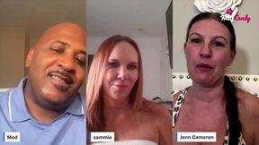 milfcandy podcast: jenn camerons roundtable ep1 with sammiesworld