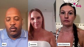 milfcandy podcast: jenn camerons roundtable ep1 with sammiesworld