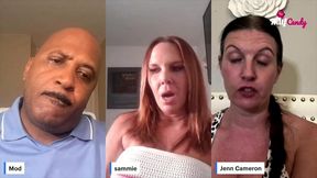 milfcandy podcast: jenn camerons roundtable ep1 with sammiesworld