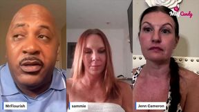 milfcandy podcast: jenn camerons roundtable ep1 with sammiesworld