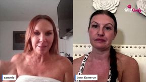 milfcandy podcast: jenn camerons roundtable ep1 with sammiesworld