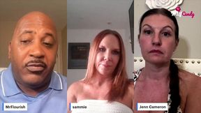 milfcandy podcast: jenn camerons roundtable ep1 with sammiesworld