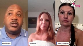 milfcandy podcast: jenn camerons roundtable ep1 with sammiesworld