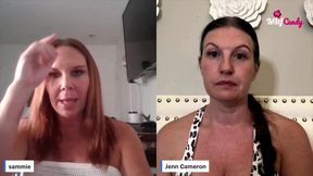 milfcandy podcast: jenn camerons roundtable ep1 with sammiesworld